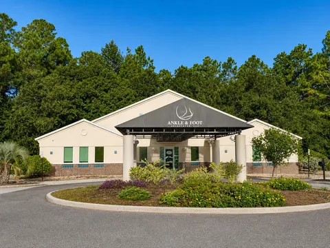 Exterior of the medical office inspected in Kingsland, Georgia